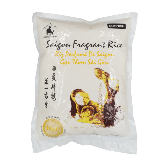 Buffalo Saigon Fragrant Rice 1kg (Case 10)