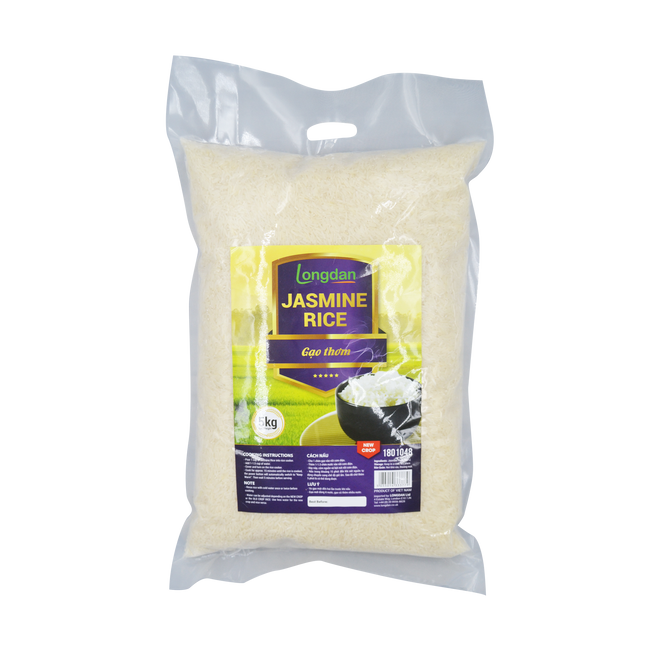 Longdan Jasmine Rice 5kg (Case 2)