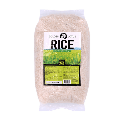 Golden Lotus Jasmine Rice 2kg (Case 5)