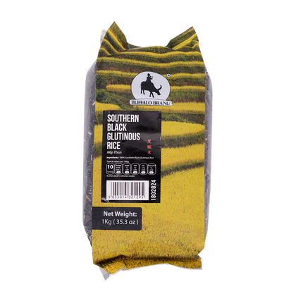 Longdan Southern Black Glutinous Rice 1kg (Case 10)