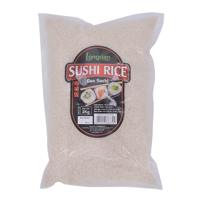 Longdan Sushi Rice 2Kg (Case 5)