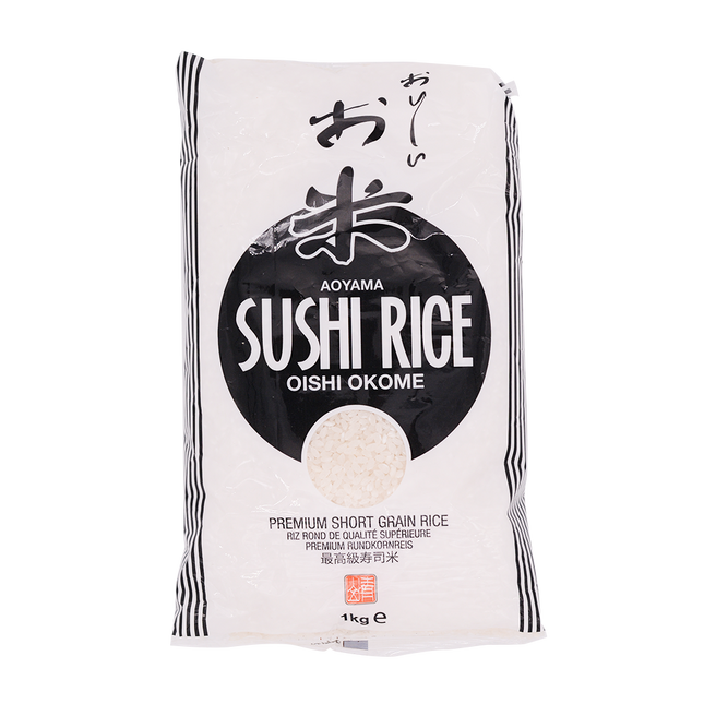 Aoyama Sushi Rice Short Grain 1kg (Case 10)