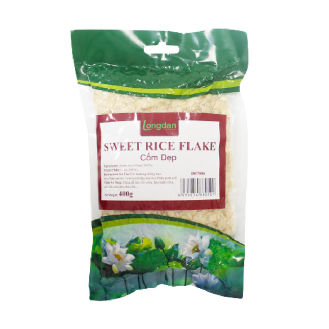 Longdan Sweet Rice Flake (Com Dep) 400g (Case 25)