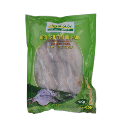 Kim Son Whole Cleaned Red Tail Tinfoil Barb 1kg (Case 10)