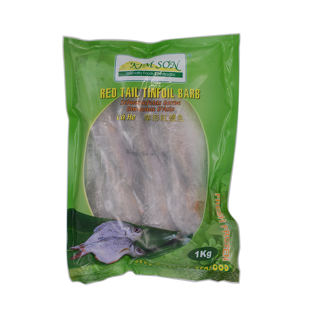 Kim Son Whole Cleaned Red Tail Tinfoil Barb 1kg (Case 10)