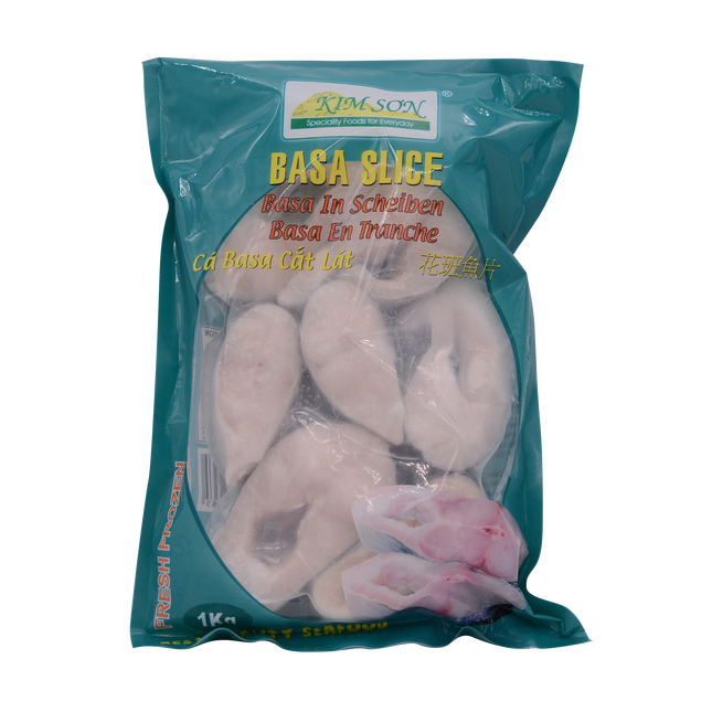 Kim Son Basa Slice 1Kg [Mekong Catfish] (Case 10)