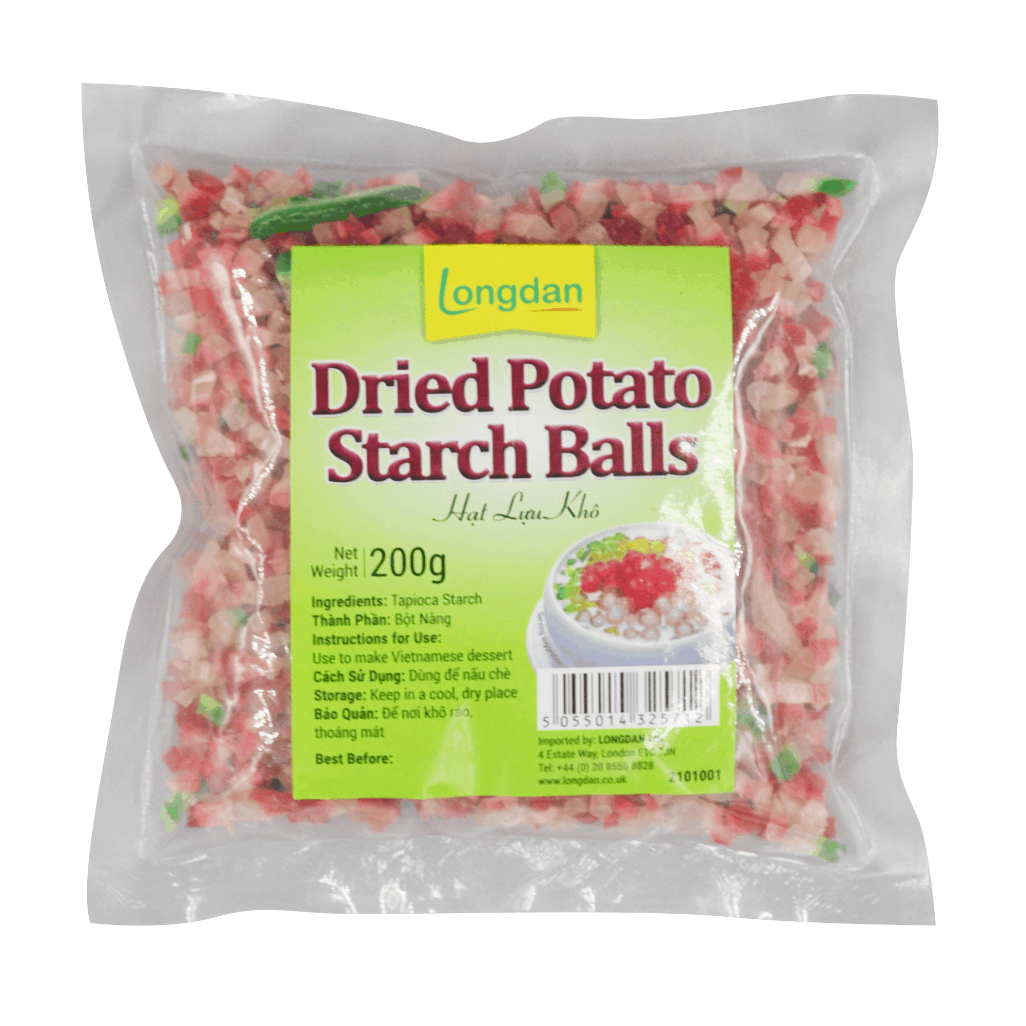 Longdan Potato Starch Balls 200g (Case 50)