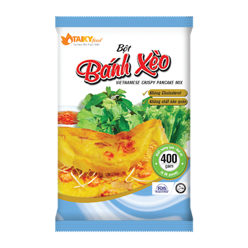 Tai Ky Pancake Flour ( Banh Xeo) 400g (Case 24)