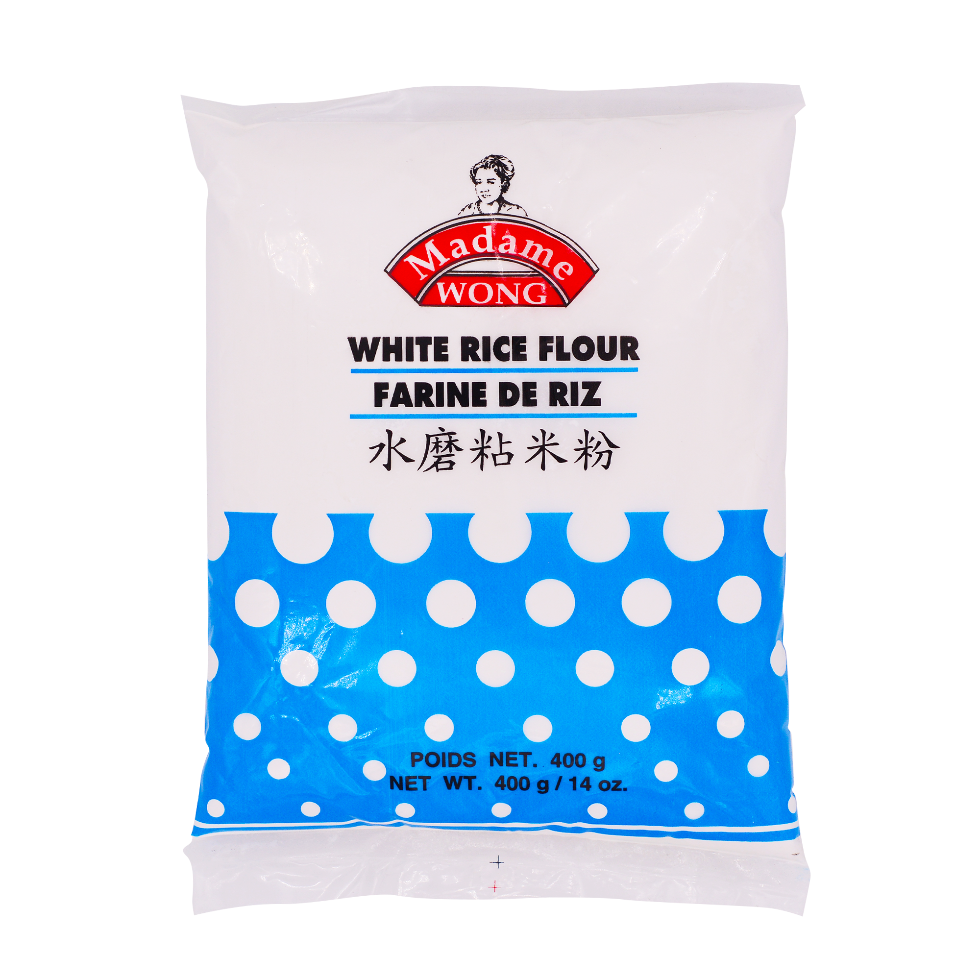 MADAME WONG White Rice Flour 400G (Case 50)