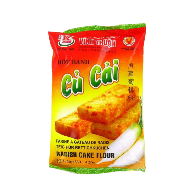 Vinh Thuan Radish Cake Flour Cu Cai  400g (Case 20)