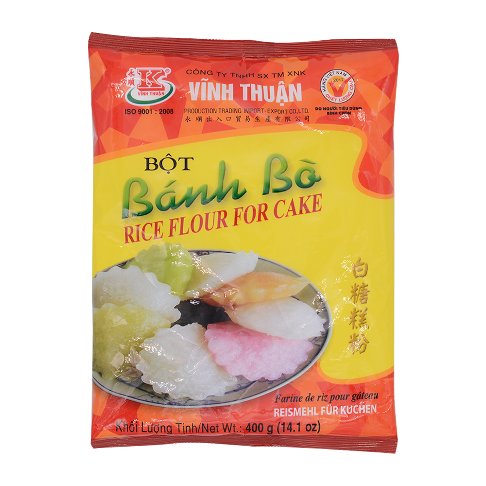 Vinh Thuan Rice Flour for Cake (Banh Bo) 400g (Case 20)
