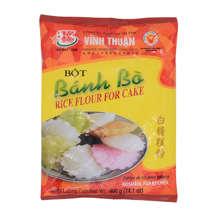Vinh Thuan Rice Flour for Cake (Banh Bo) 400g (Case 20)
