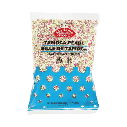 MADAME WONG Tapioca Pearl Colour 400g (Case 50)