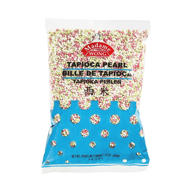 MADAME WONG Tapioca Pearl Colour 400g (Case 50)
