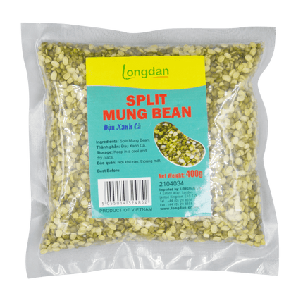 Longdan Split Mung Bean 400g (Case 25)