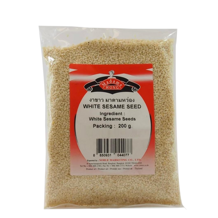 MADAME WONG White Sesame Seed 200G (Case 50)