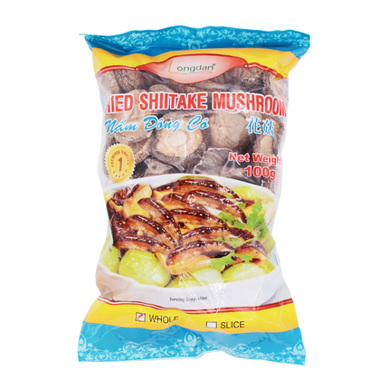 Longdan Dried Shiitake Mushroom 100g (Case 50)