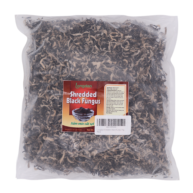 Longdan Shredded Black Fungus 1kg (Case 10)
