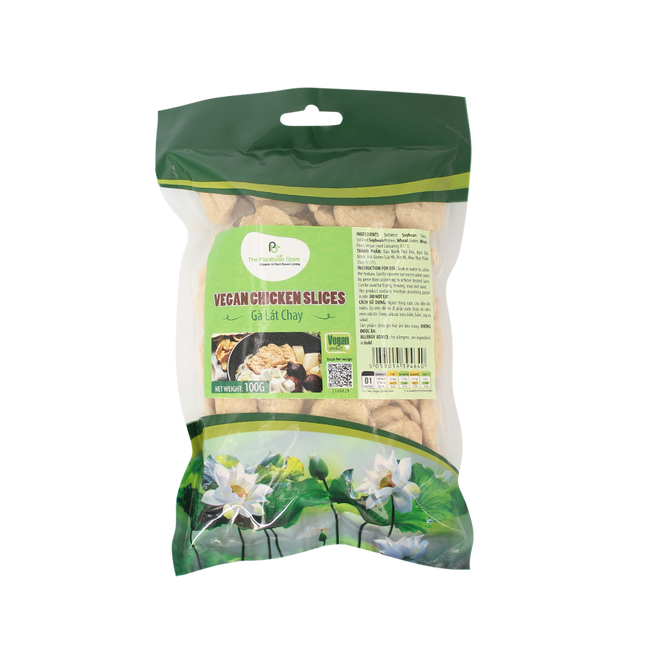 The Plantbase Store Vegan Chicken Slices 100G (Case 30)