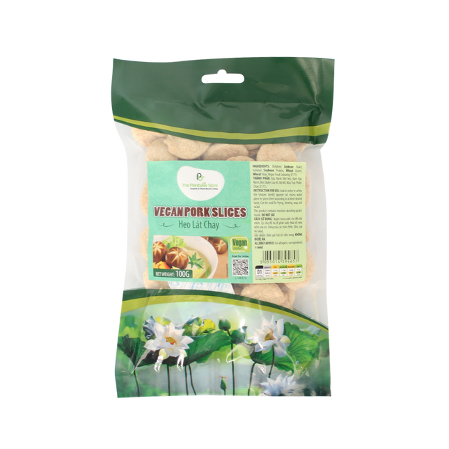 The Plantbase Store Vegan Pork Slices 100G (Case 30)