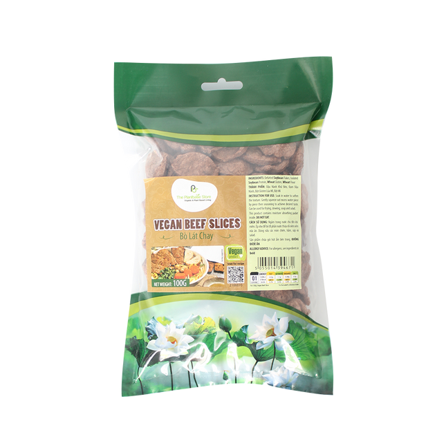 The Plantbase Store Vegan Beef Slices 100G (Case 30)