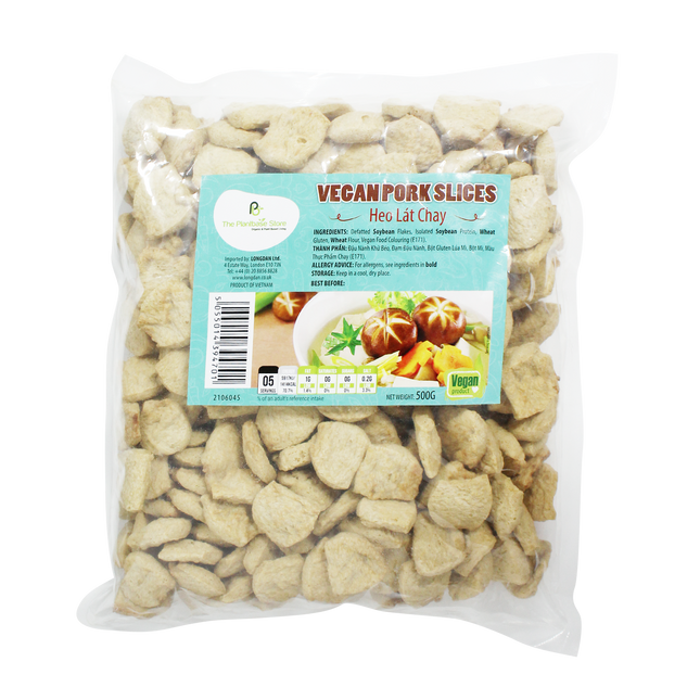 The Plantbase Store Vegan Pork Slices 500G (Case 20)