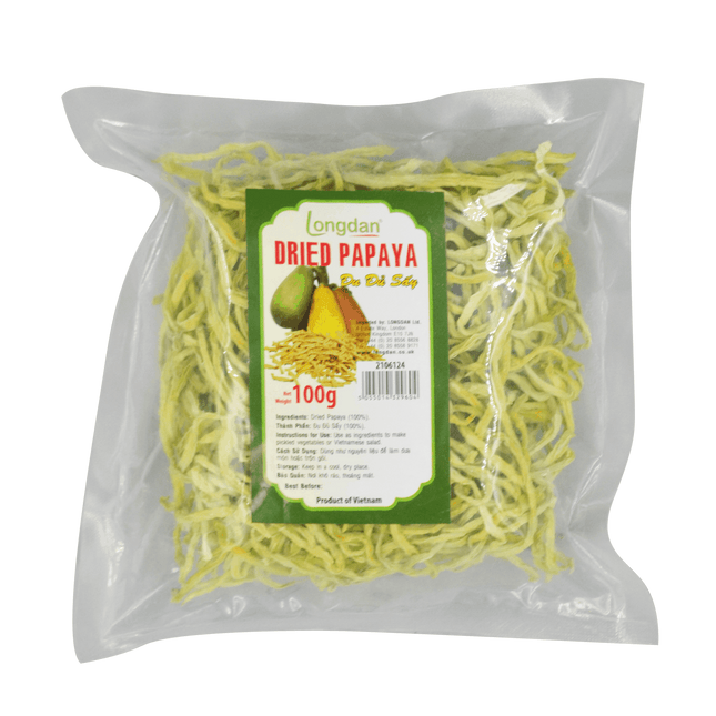 Longdan Dried Papaya 100G (Case 50)
