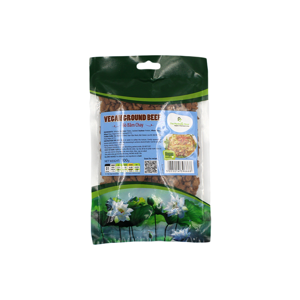 The Plantbase Store Vegan Ground Beef 100g (Case 30)