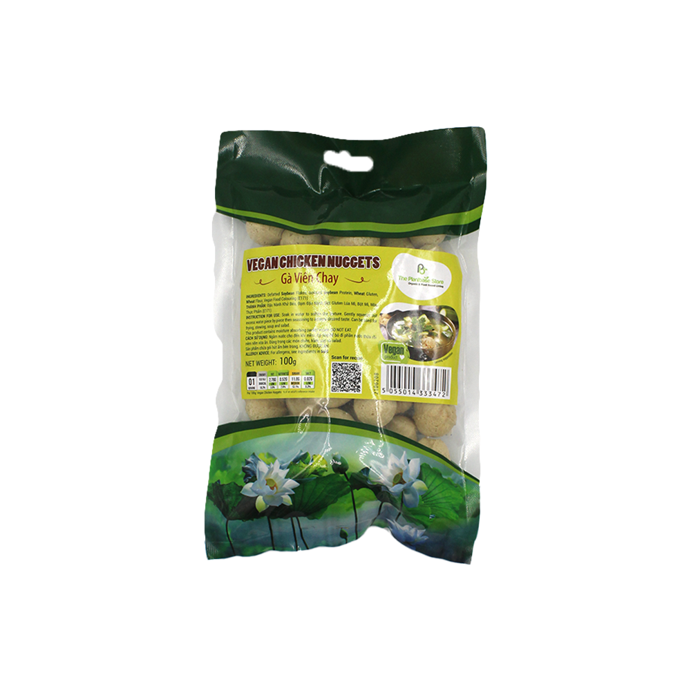 The Plantbase Store Vegan Chicken Nuggets 100G (Case 30)
