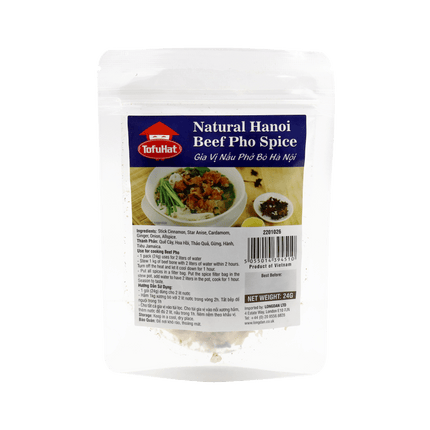 Tofuhat Natural Ha Noi Beef Pho Spice 24g (Case 48)