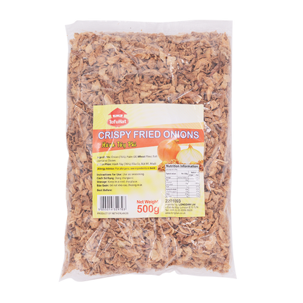 TOFU HAT Crispy Fried Onions 500g (Case 10)