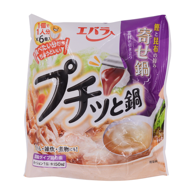 EBARA Instant Hot Pot Soup (6 pcs) 138g (Case 12)