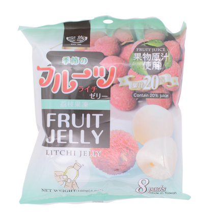 Royal Fruit Jelly Lychee 160g (Case 20)