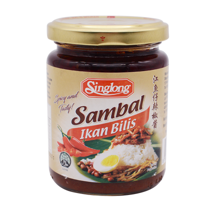SING LONG Sambal Ikan Bilis 230g (Case 12)