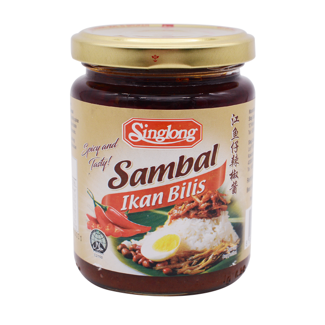SING LONG Sambal Ikan Bilis 230g (Case 12)