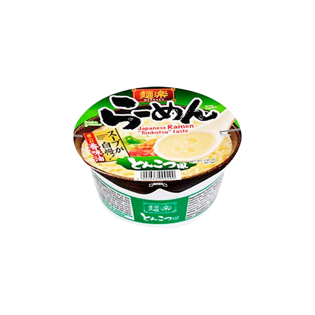 HIKARI MENRAKU Cup Ramen Tonkotsu Taste 82.3g (Case 12)