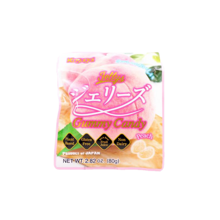 KASUGAI Jellys Peach 80g (Case 48)