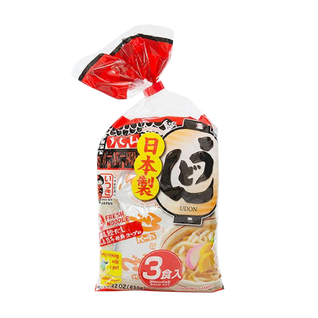 ITSUKI Udon With Soup 3P 627g (Case 12)