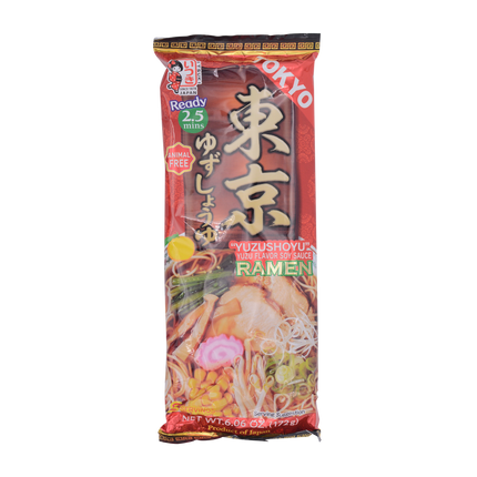 ITSUKI Tokyo Yuzu Shoyu Soy Sauce Ramen 172g (Case 12)