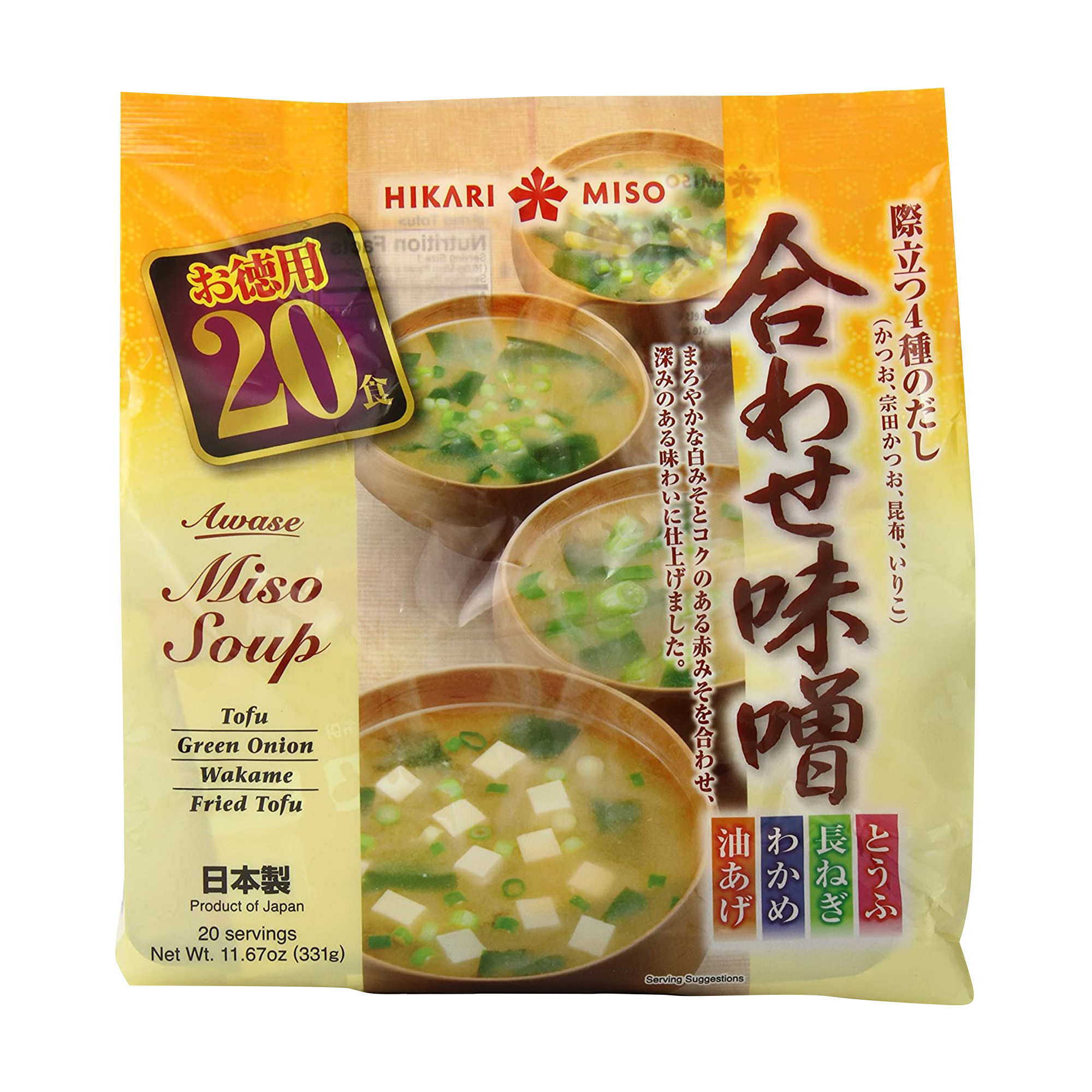 HIKARI MISO Instant Mix Awase 331g (Case 24)