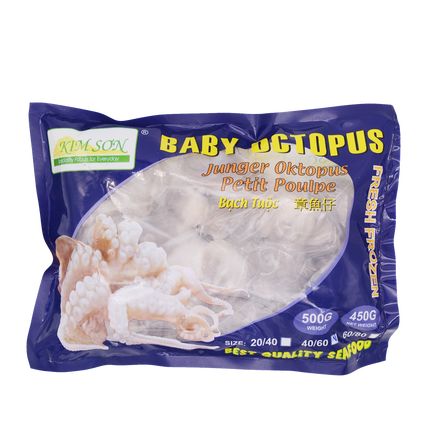 Kim Son Baby Octopus 40/60 500g (Case 20)