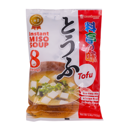 MARUKOME Instant Miso Premium Taste Tofu (8pcs) 152g (Case 10)