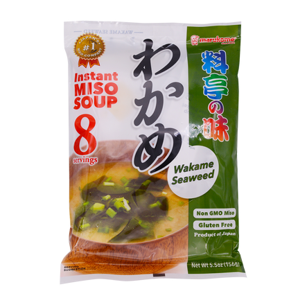 MARUKOME Instant Miso Premium Taste Wakame (8pcs) 156g (Case 10)