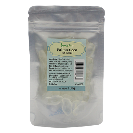 Longdan Palm's Seed 100gr (Case 30)