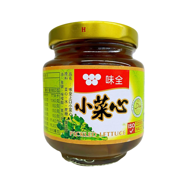 Weichuan- Pickled Lettuce in jar 170g (Case 12)