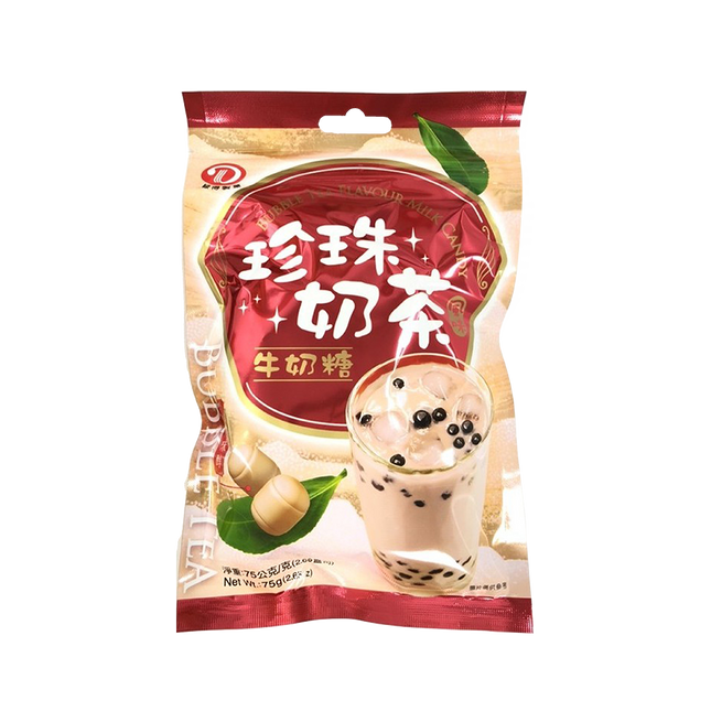 Liuh Der-Bubble Tea Flavor Milk Candy 75g (Case 20)
