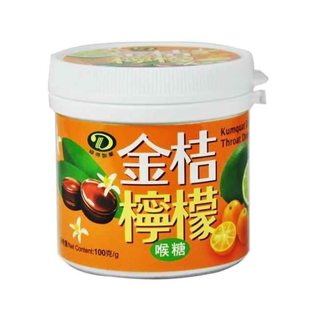 Liuh Der-Kumquat Lime Throat Drops 200g (Case 24)