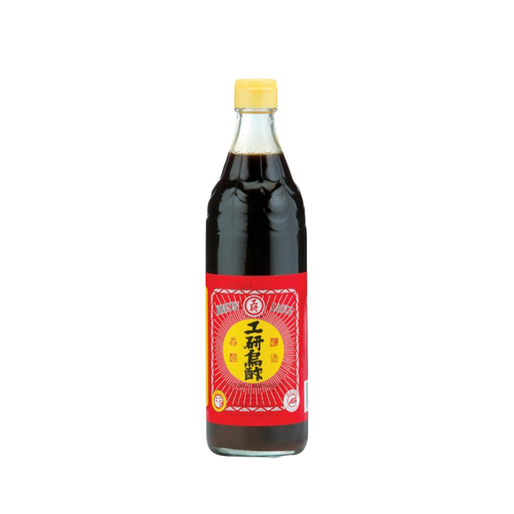 Kong Yen-Black Vineger 600ml (Case 12)