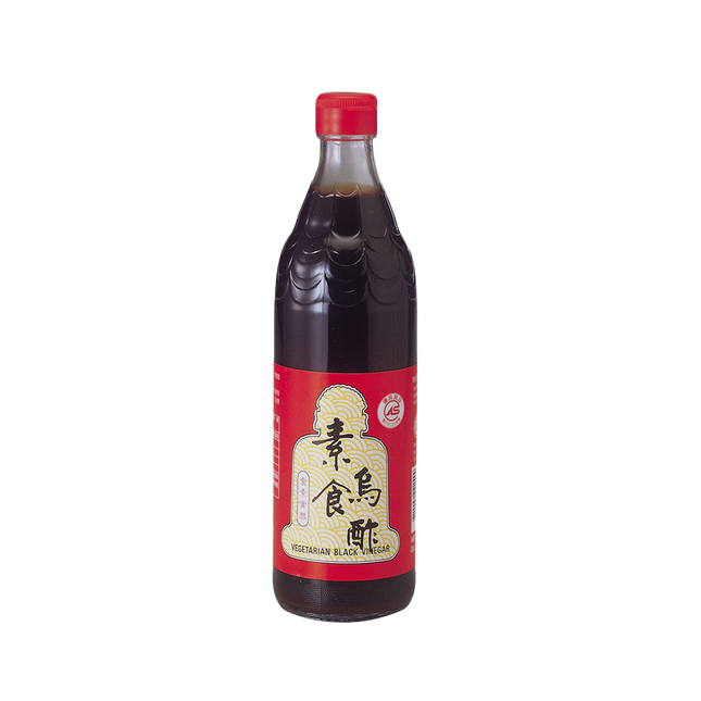 Kong Yen-Vegetarian Black Vineger 600ml (Case 12)