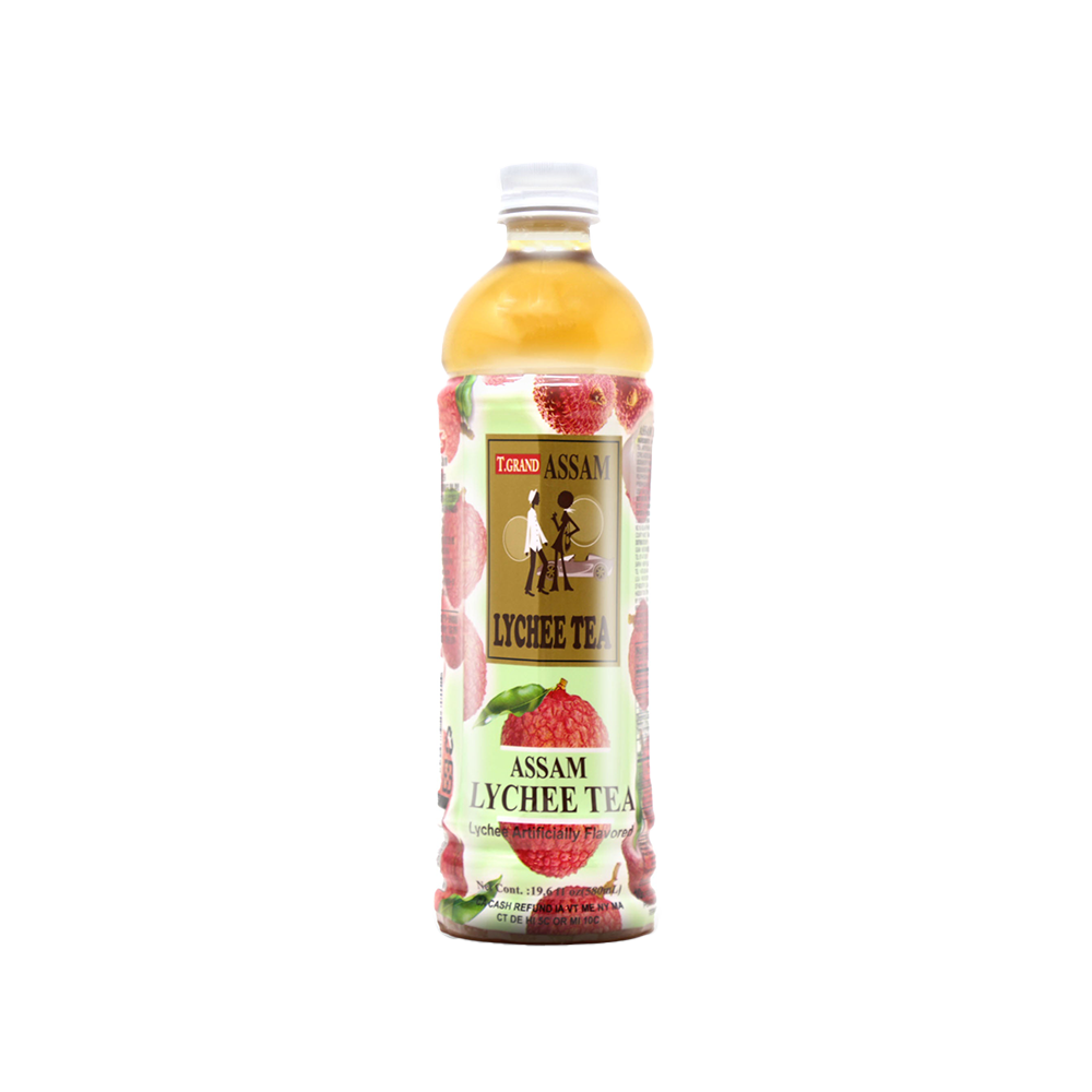 T Grand-Assam Lychee Tea 580ml (Case 24)